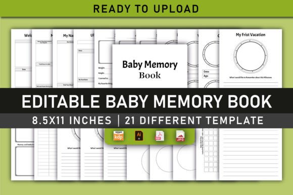 Editable Baby Memory Book for Kdp: A Kdp Interiors Review