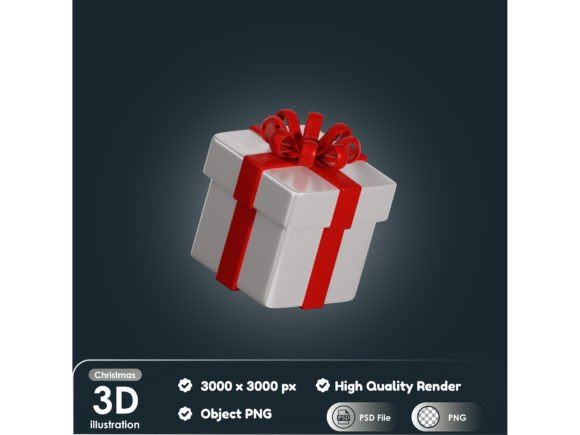 Giftbox – 3D Christmas Icon: A Designer's Review for Small Business Branding