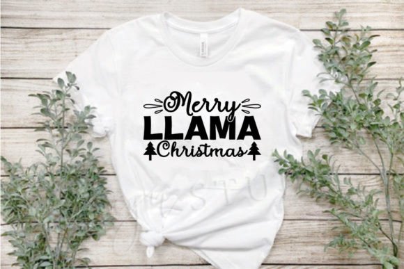 Merry Llama Christmas: A Designer's Take on T-Shirt Designs