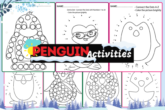 Penguin Winter Activities for K Crafts and Design