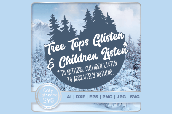 Tree Tops Glisten Children Listen: Crafts for Editorial Design